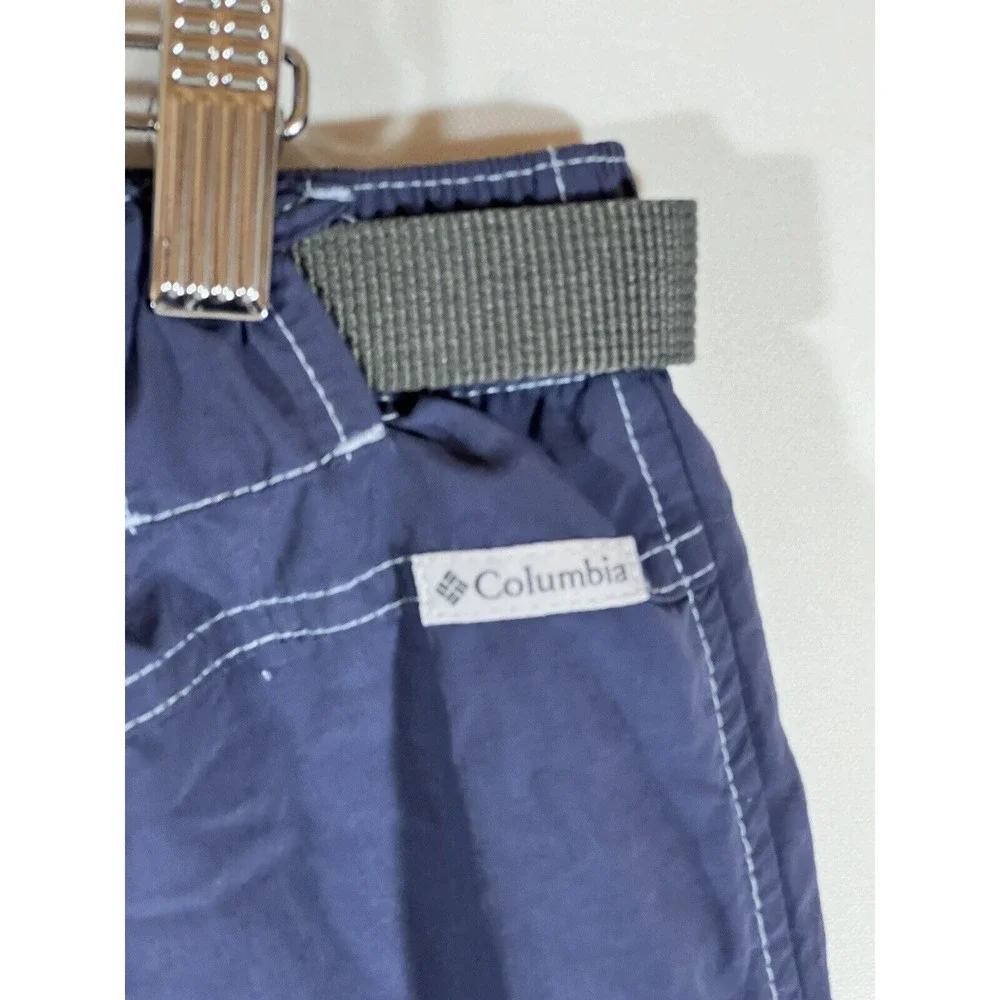 Columbia Cargo Shorts Mens 2XL Blue Hiking Gorpcore Outdoor Utility Trail